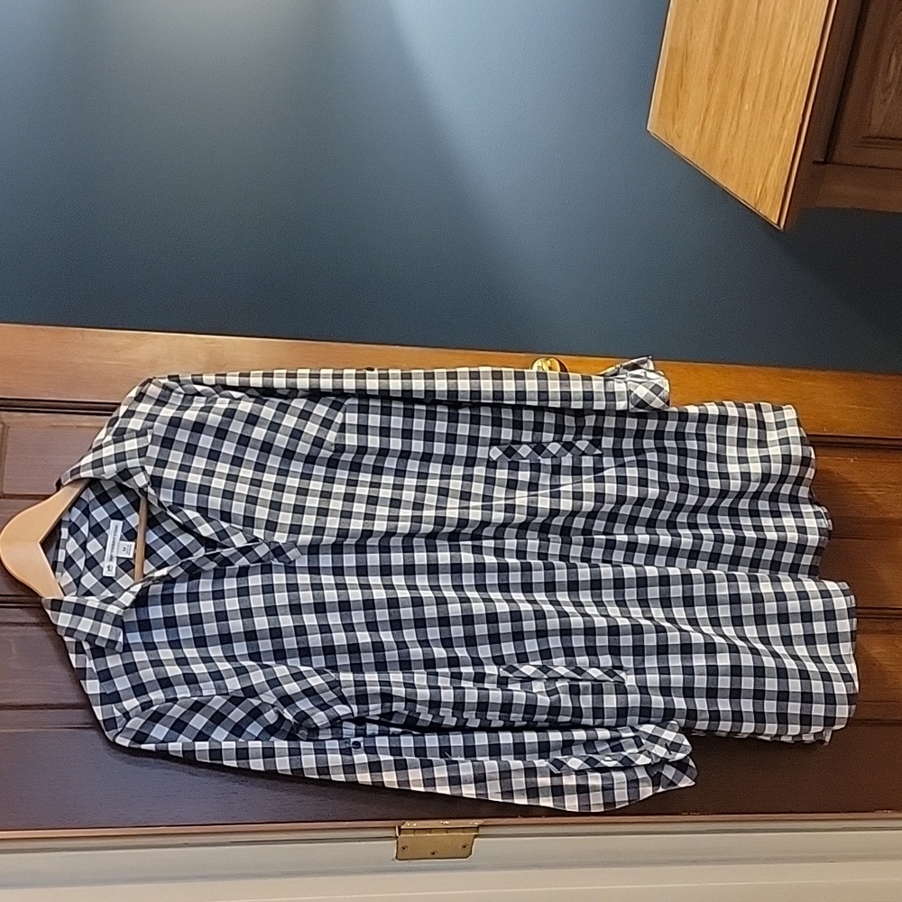Southern tide navy check dress